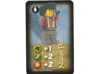 LEGO part Orient Expedition Game Card, Villain - Ngan Pa 4189435pb08
