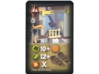 LEGO part Orient Expedition Game Card, Hazard - Axe Swing 4189435pb11