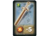 LEGO part Orient Expedition Game Card, Item - Gold Sword 4189435pb17