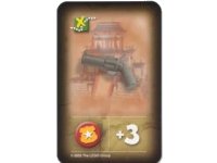 LEGO part Orient Expedition Game Card, Item - Pistol (China) 4189440pb03