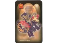 LEGO onderdeel Orient Expedition Game Card, Prize - Golden Dragon 4189440pb27
