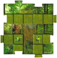 LEGO part Orient Expedition Gameboard Square - India 2 4189443pb02