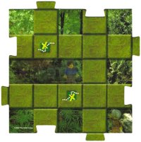 LEGO part Orient Expedition Gameboard Square - India 3 4189443pb03