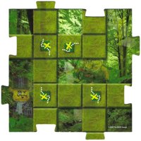 LEGO part Orient Expedition Gameboard Square - India 6 4189443pb06