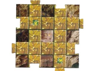LEGO onderdeel Orient Expedition Gameboard Square - China  8 (4189445pb08)