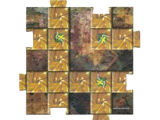 LEGO onderdeel Orient Expedition Gameboard Square - China 10 (4189445pb10)