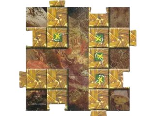 LEGO onderdeel Orient Expedition Gameboard Square - China 11 (4189445pb11)