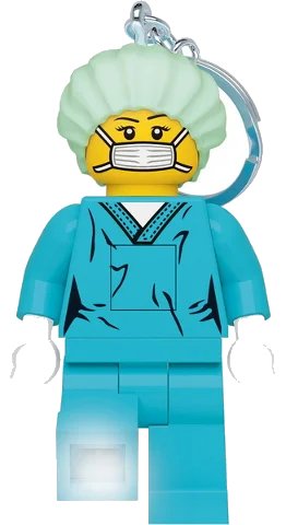 LEGO onderdeel LED Key Light Surgeon Key Chain (5006366)