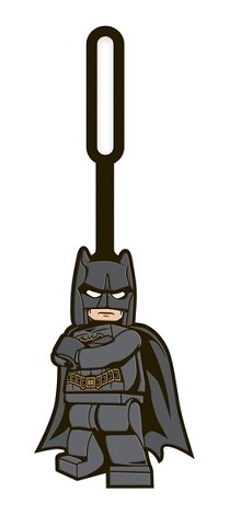 LEGO part Bag / Luggage Tag, Silicone, DC Super Heroes - Batman (52504)