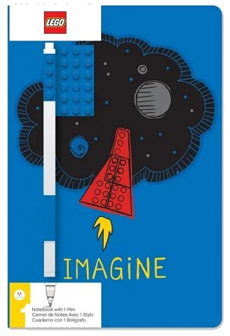 LEGO onderdeel Notebook with Pen, Imagine (52523)