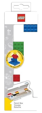 LEGO part Pencil Case White, with Plates 52884