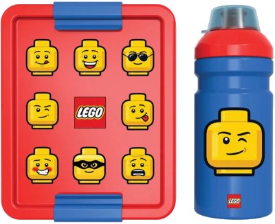 LEGO onderdeel Lunch Set, Minifigure Heads (5711938030469)
