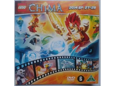 LEGO part Video DVD - Legends of Chima 2014 Ep. 27-28 (6096758)