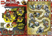 LEGO onderdeel NINJAGO Skull Dungeons Game Board 6325698