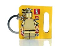 LEGO part Golden Minifigure Key Chain (Chrome Gold) 852688