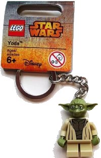 LEGO part Yoda Key Chain 853449
