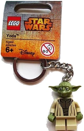 LEGO onderdeel Yoda Key Chain (853449)