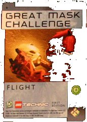 LEGO part BIONICLE Great Mask Challenge Game Card   1 (BioGMC001)
