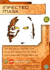 LEGO part BIONICLE Great Mask Challenge Game Card  23 (BioGMC023)