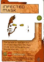 LEGO part BIONICLE Great Mask Challenge Game Card  26 BioGMC026