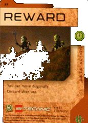 LEGO part BIONICLE Great Mask Challenge Game Card  27 (BioGMC027)