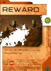 LEGO part BIONICLE Great Mask Challenge Game Card  28 (BioGMC028)