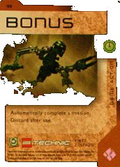 LEGO part BIONICLE Great Mask Challenge Game Card  33 BioGMC033