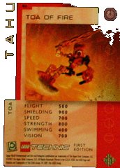 LEGO part BIONICLE Great Mask Challenge Game Card  41 BioGMC041