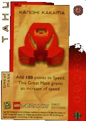 LEGO part BIONICLE Great Mask Challenge Game Card  42 BioGMC042