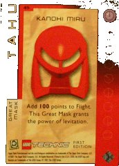 LEGO part BIONICLE Great Mask Challenge Game Card  45 (BioGMC045)