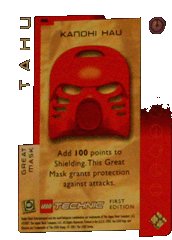 LEGO part BIONICLE Great Mask Challenge Game Card  46 (BioGMC046)