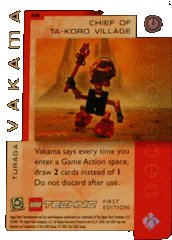LEGO part BIONICLE Great Mask Challenge Game Card  48 BioGMC048