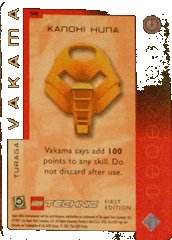 LEGO part BIONICLE Great Mask Challenge Game Card  50 BioGMC050