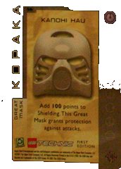 LEGO part BIONICLE Great Mask Challenge Game Card  56 BioGMC056