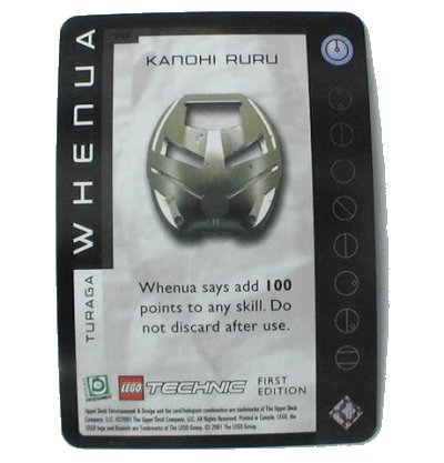 LEGO part BIONICLE Great Mask Challenge Game Card  70 (BioGMC070)