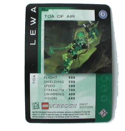 LEGO part BIONICLE Great Mask Challenge Game Card  71 (BioGMC071)
