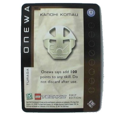 LEGO part BIONICLE Great Mask Challenge Game Card  90 (BioGMC090)