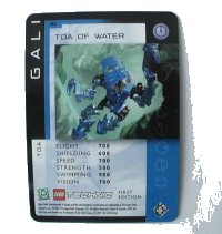 LEGO part BIONICLE Great Mask Challenge Game Card  91 BioGMC091