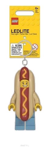 LEGO onderdeel LED Key Light Hot Dog Man Key Chain (LEDLITE) LGL-KE119