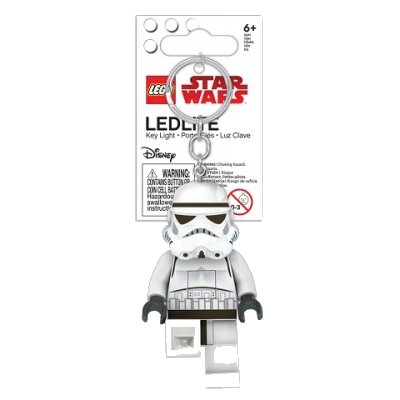 LEGO onderdeel LED Key Light Stormtrooper Key Chain (LEDLITE) - Tagged Version (LGL-KE12H)