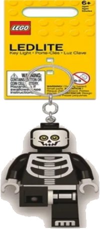 LEGO onderdeel LED Key Light Skeleton Guy Key Chain (LEDLITE) LGL-KE137H
