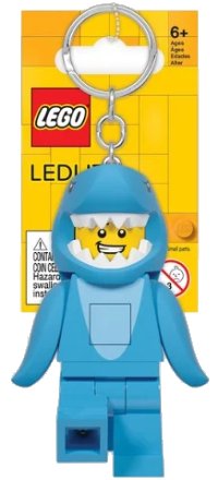 LEGO part LED Key Light Shark Guy Key Chain (LEDLITE) LGL-KE155