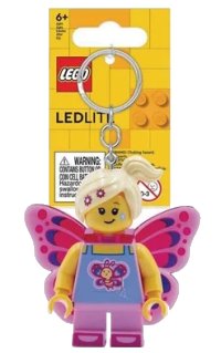 LEGO part LED Key Light Butterfly Girl Key Chain (LEDLITE) LGL-KE171H