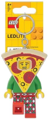 LEGO onderdeel LED Key Light Pizza Costume Guy Key Chain (LEDLITE) (LGL-KE176H)