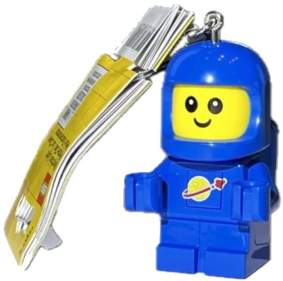 LEGO onderdeel LED Key Light Classic Space Spacebaby Blue Key Chain (LEDLITE) (LGL-KE210H)