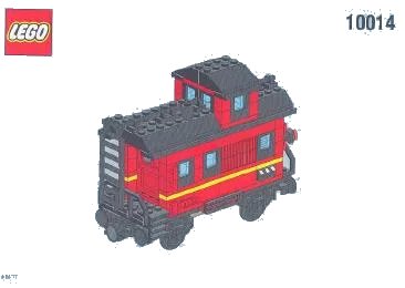 LEGO onderdeel Caboose (10014-1)