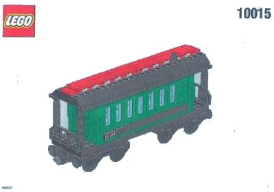 LEGO onderdeel Passenger Wagon (10015-1)
