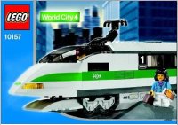 LEGO part High Speed Train Locomotive 10157-1