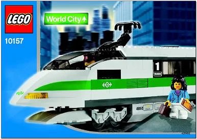 LEGO onderdeel High Speed Train Locomotive (10157-1)