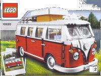 LEGO part Volkswagen T1 Camper Van (VW Bus) 10220-1